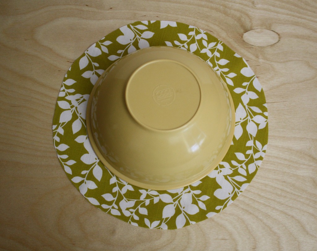 bowl cover pattern
