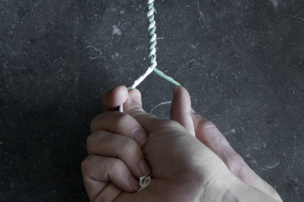 rope making - step 3